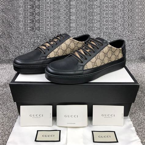 gucci common high gg trainers